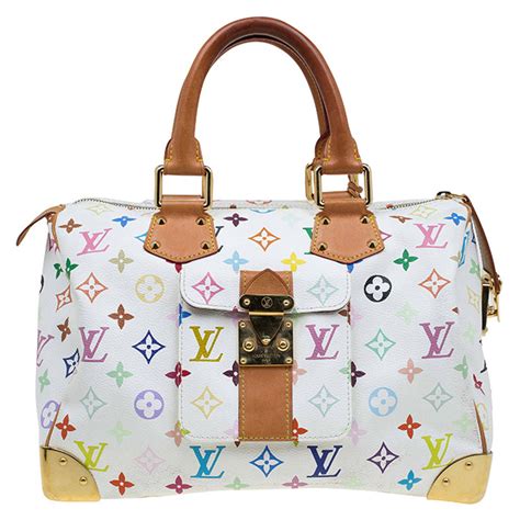 louis vuitton white multicolor bag|borse originali louis vuitton.